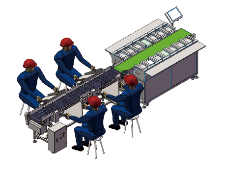 CONVEYOR TYPE COMBINED SCALE